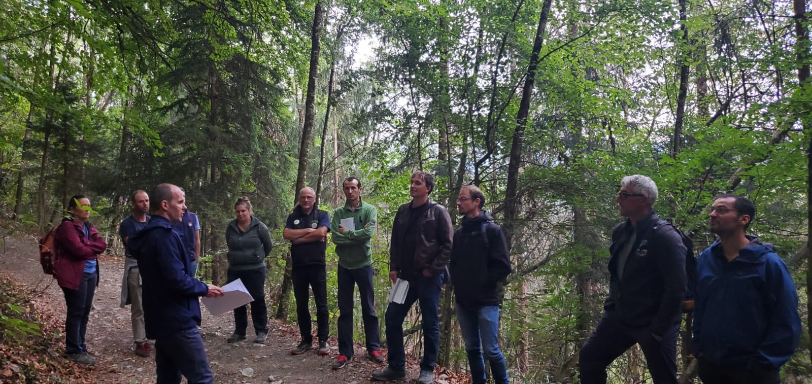 Journée technique : forêt et changement climatique à MARIGNIER