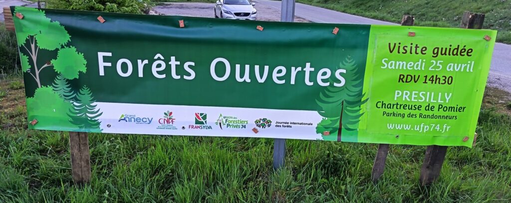 Nouvelle édition de « forêts ouvertes » en HAUTE SAVOIE
